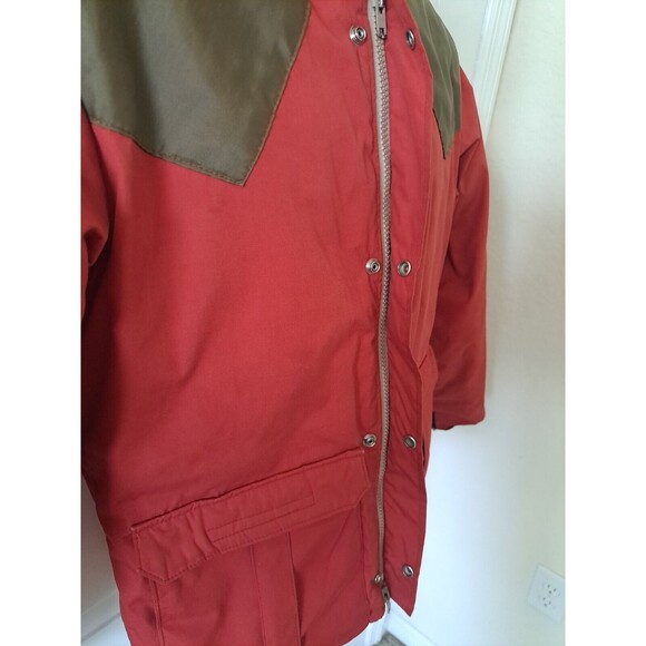Vintage Alti Wear Santa Fe New Mexico Mens Red Green Snap Front Zip Up Jacket S - Picture 6 of 11